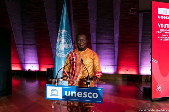 Elvis Adjahoungba UNESCO Paris 2